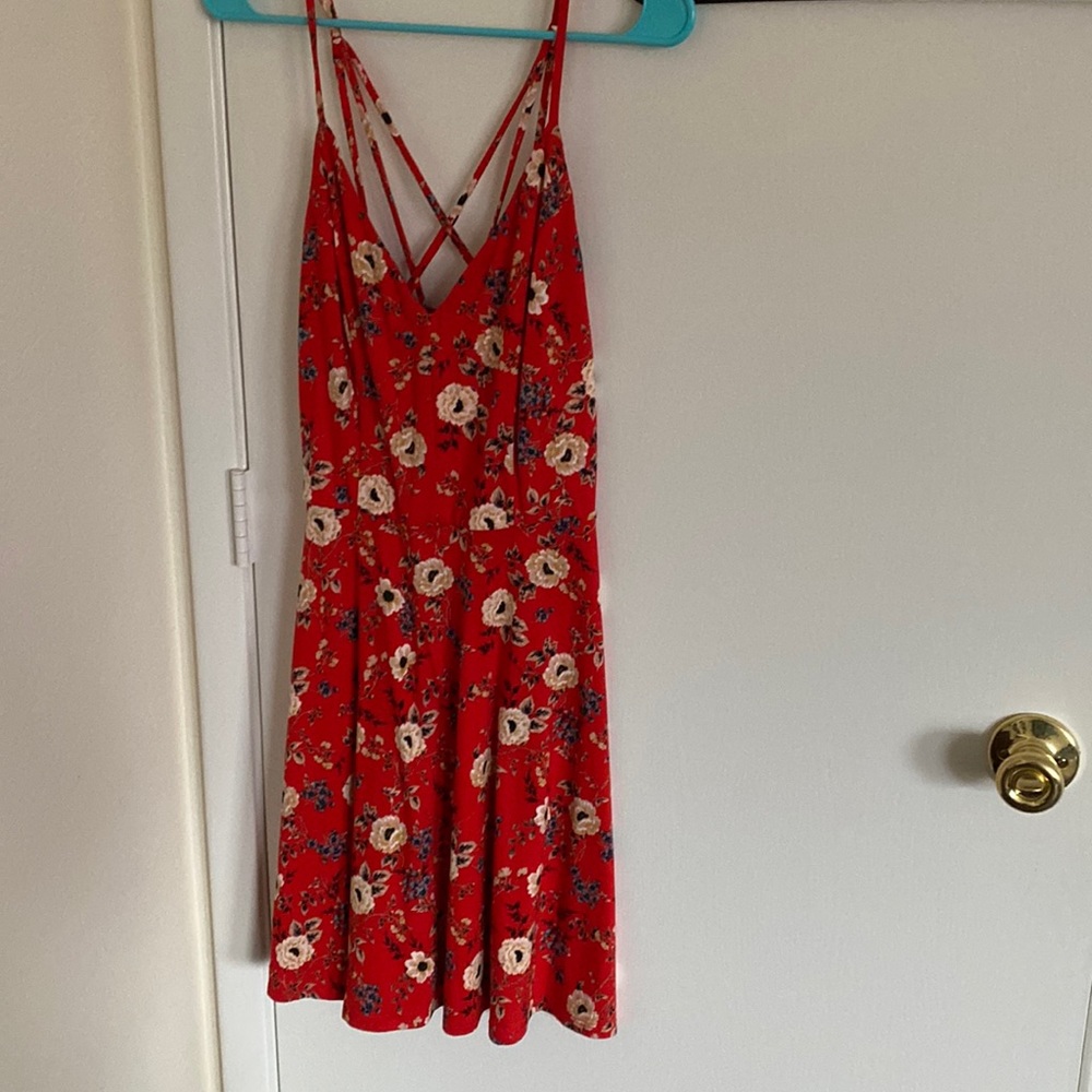 Nine Britton red dress